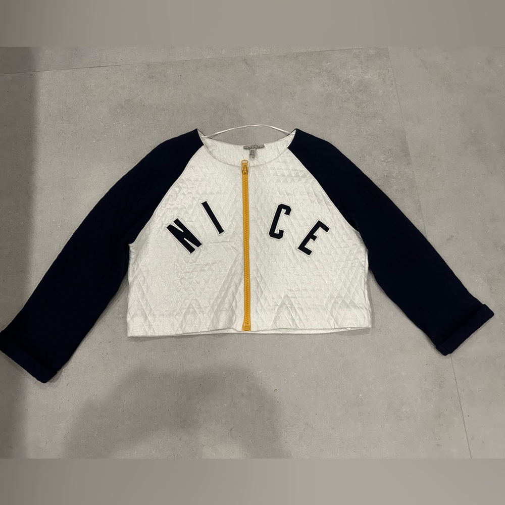 Zara “NICE” zipper jacket